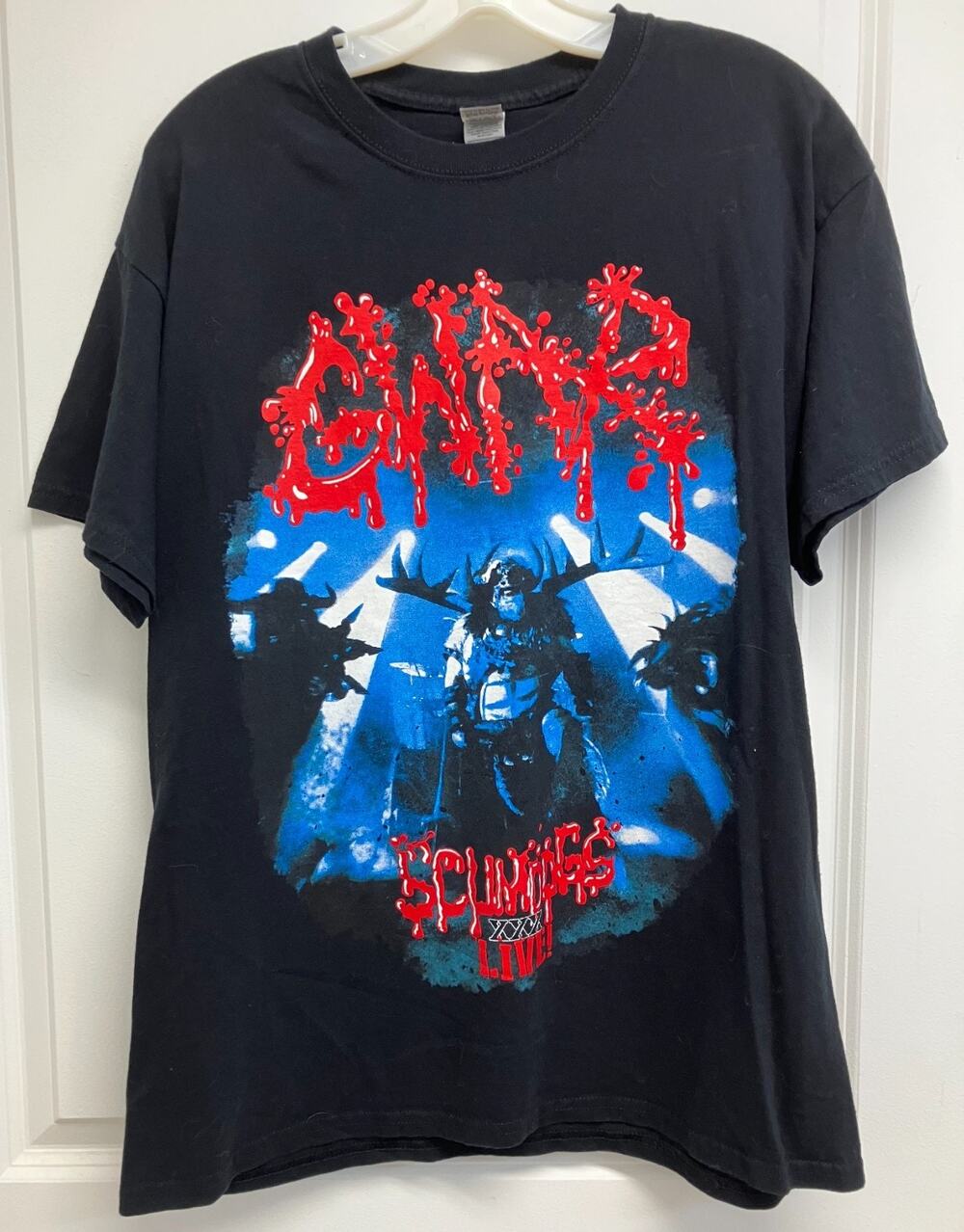 GWAR 2021 30th Anniversary Scumdogs Tour Size L T-shirt AAA2718